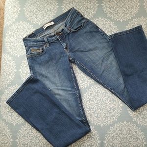 Levis 524 super low jeans